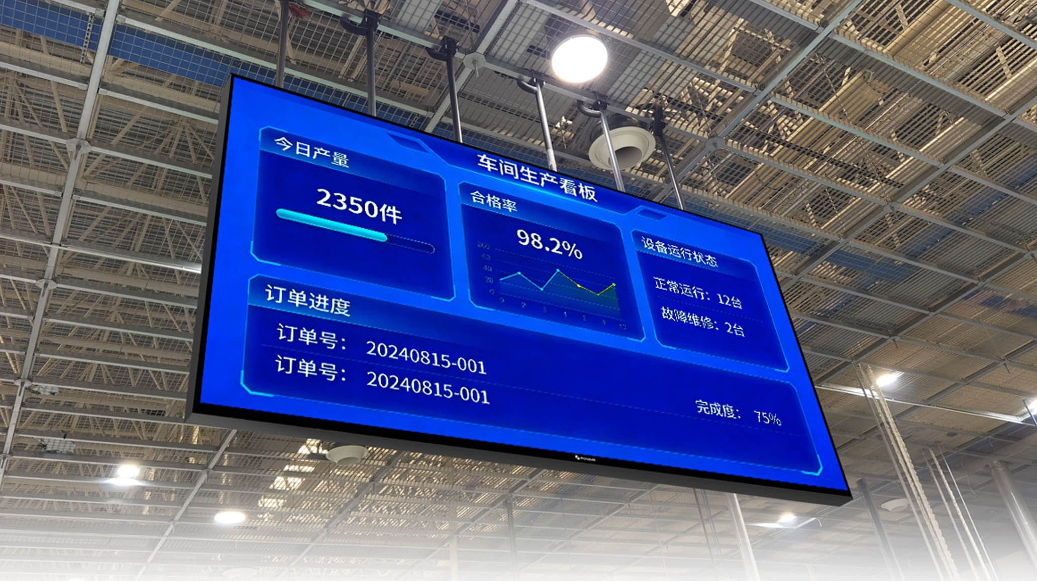 工厂车间生产看板 - FONGVE方威智能解决方案