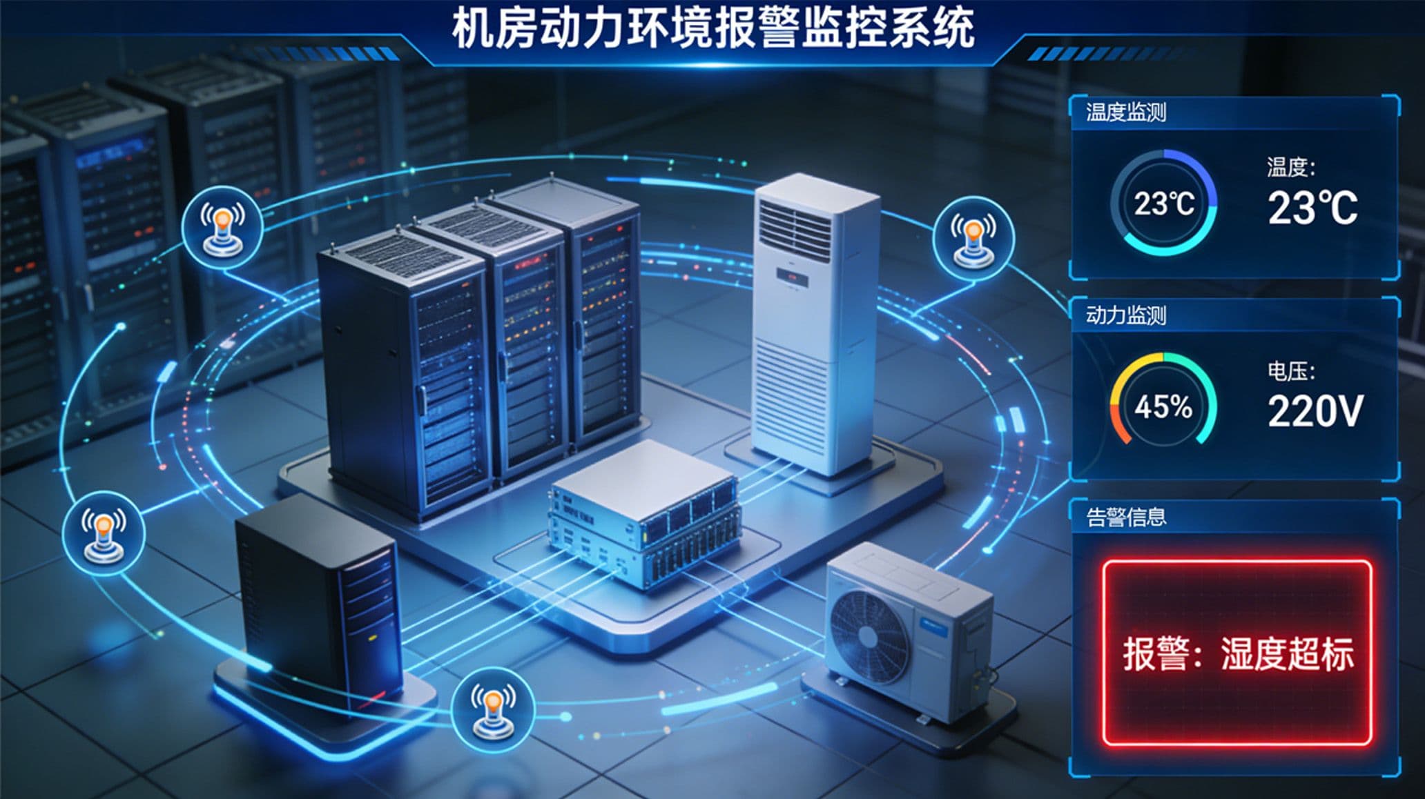 机房动力环境报警监控系统 - FONGVE方威智能解决方案